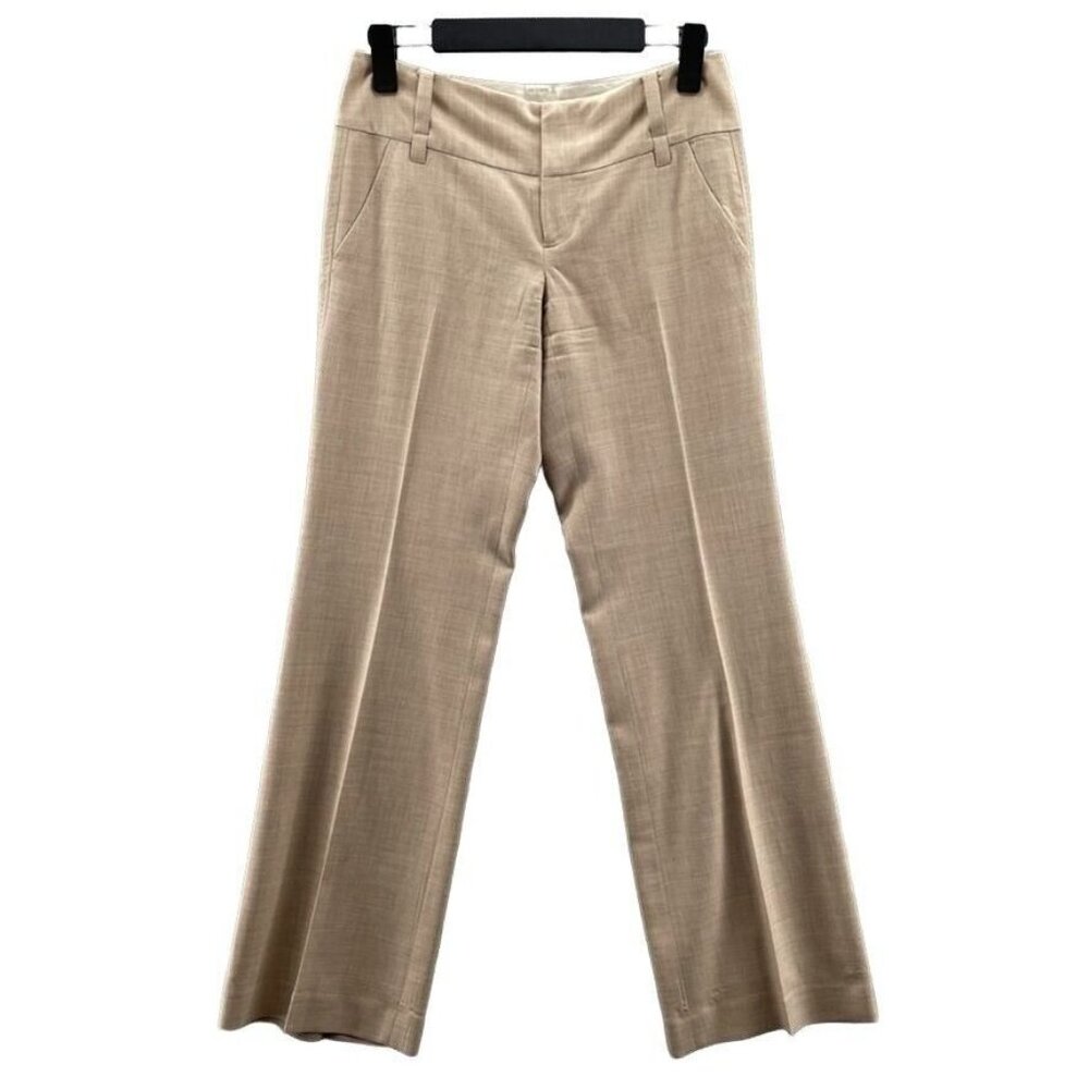 Banana Republic Straight Leg Pants in Light Beige
